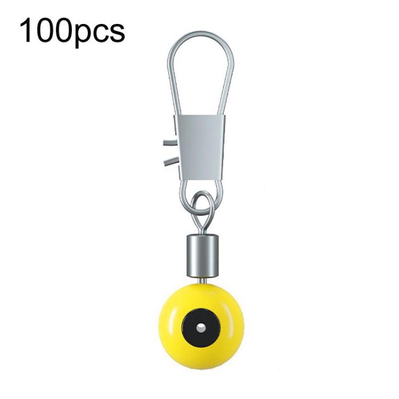 100pcs Fishing Space Beans Saltwater Fishing Float Seat Fishing Accessories, Style: Pin(Medium)