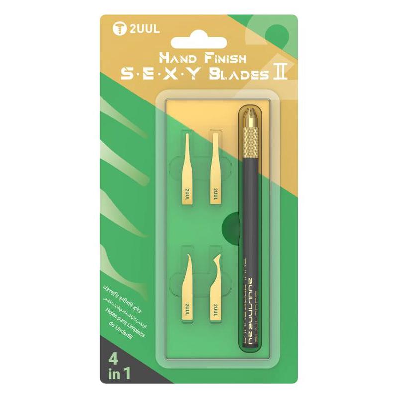 2UUL DA61 Hand Finish SEXY 2 Blades Set