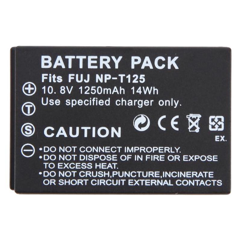 NP-T125 1250mAh Camera Battery Pack For Fujifilm GFX50S / GFX50R / GFX100