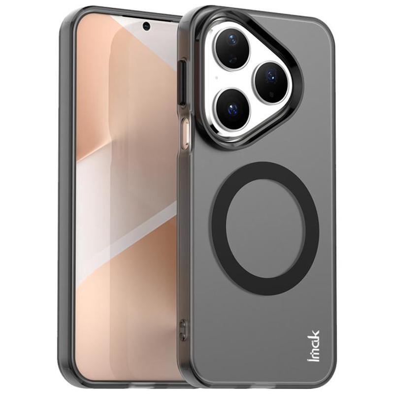 For Huawei Pura 80 5G IMAK Chocolate Series TPU + PET MagSafe Phone Case(Black)