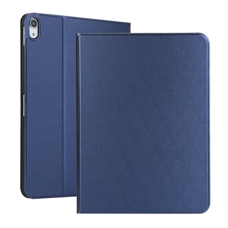 For iPad 2025 / 2022 Voltage Elastic Leather TPU Protective Case with Holder(Dark Blue)