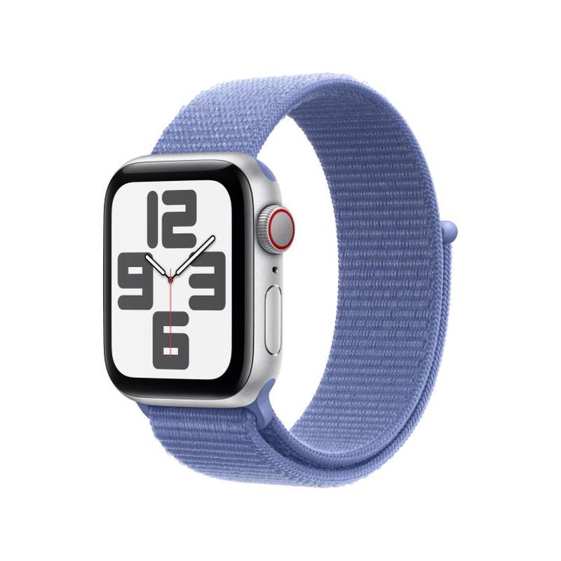 For Apple Watch 46mm / 49mm / 45mm / 44mm Loop Type Sport Watch Band(Light Blue Purple)