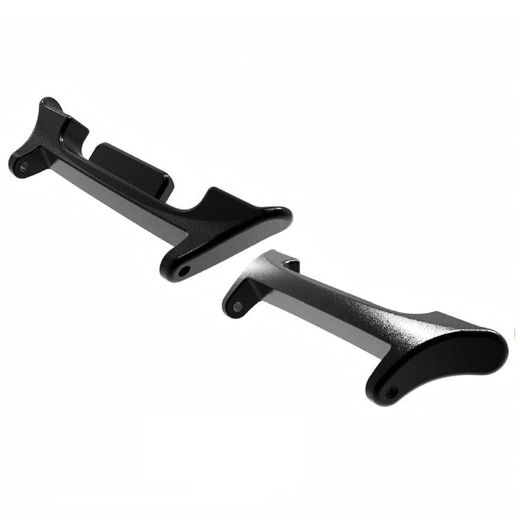 For Samsung Galaxy Watch Ultra 2025 20mm One Pair Metal Head Watch Band Connector(Black)