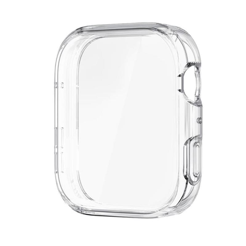 For Huawei Watch Fit 4 Electroplated TPU Full Coverage Watch Protective Case(Transparent)