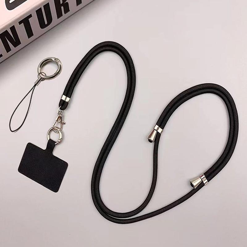 Universal Adjustable Crossbody Phone Lanyard(Black)