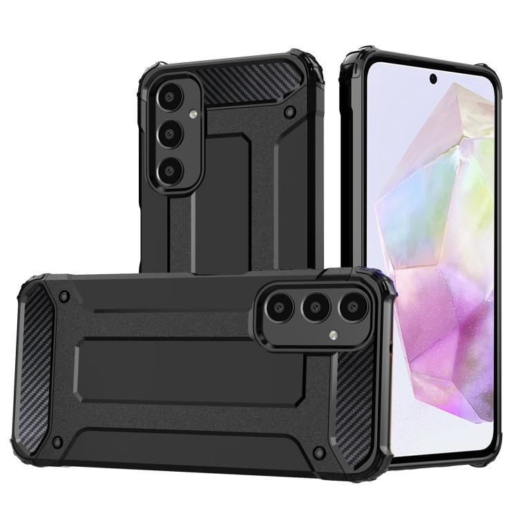 For Samsung Galaxy A16 4G / 5G Magic Armor TPU + PC Phone Case(Black)