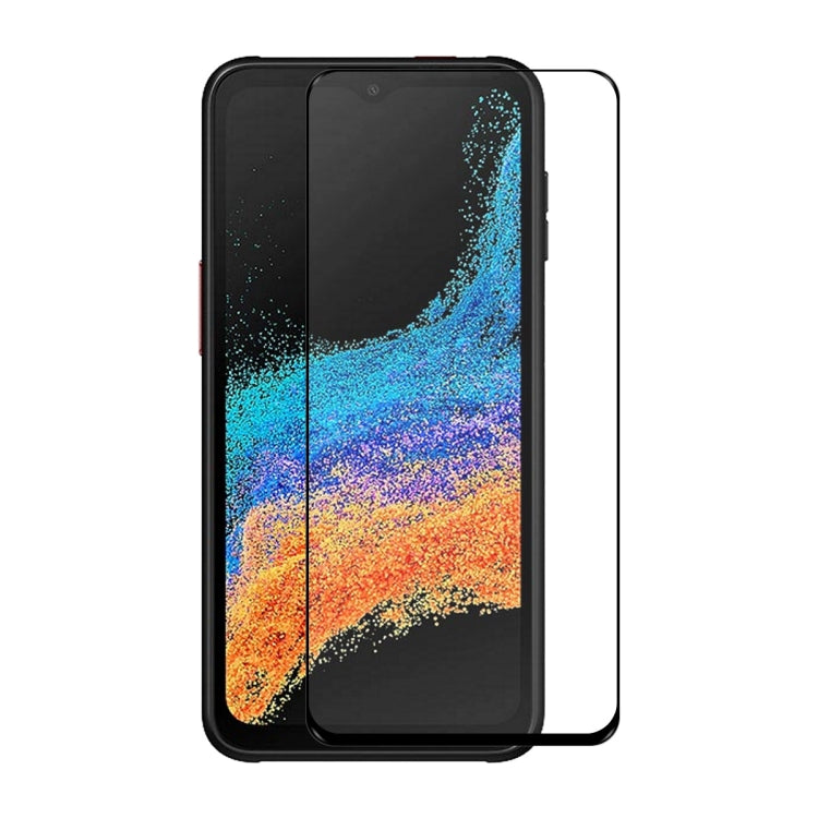 1 PCS For Samsung Galaxy Xcover6 Pro ENKAY Full Glue 0.26mm 9H 2.5D Tempered Glass Full Film