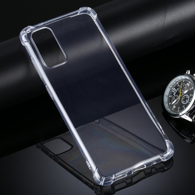 For Samsung Galaxy S20 Four-Corner Anti-Drop Ultra-Thin TPU Case(Transparent)