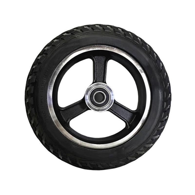 10mm 6inch Electrical Scooter Trolley Wheel 6 x 2 Solid Tires Whole Aluminum Wheels
