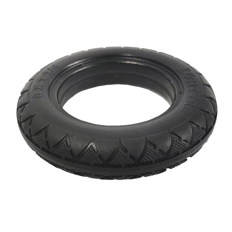 6 X 1 1 / 4 Electrical Scooter Mini Battery Bike Thickened Tire Accessories, Style: Flat-Proof Solid Tire