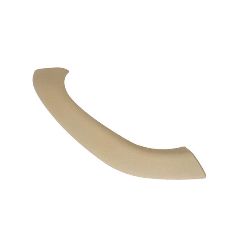 Car Right Side Inside Doors Handle Pull Trim Cover 51417417513 for BMW X1 2016-, Left Driving(Beige)