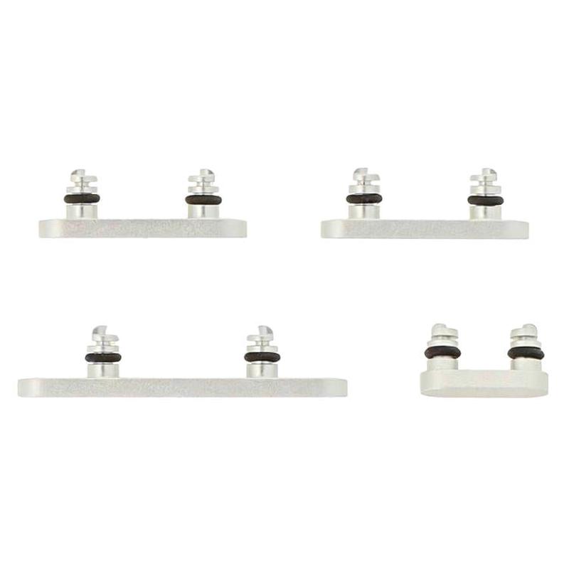 For iPhone 17 Power Button and Volume Control Button (Silver)