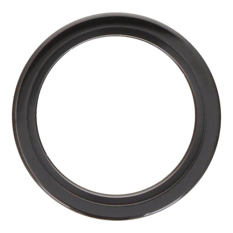 For iPhone Air Rear Camera Glass Lens Metal Outside Protector Hoop Ring (Black)