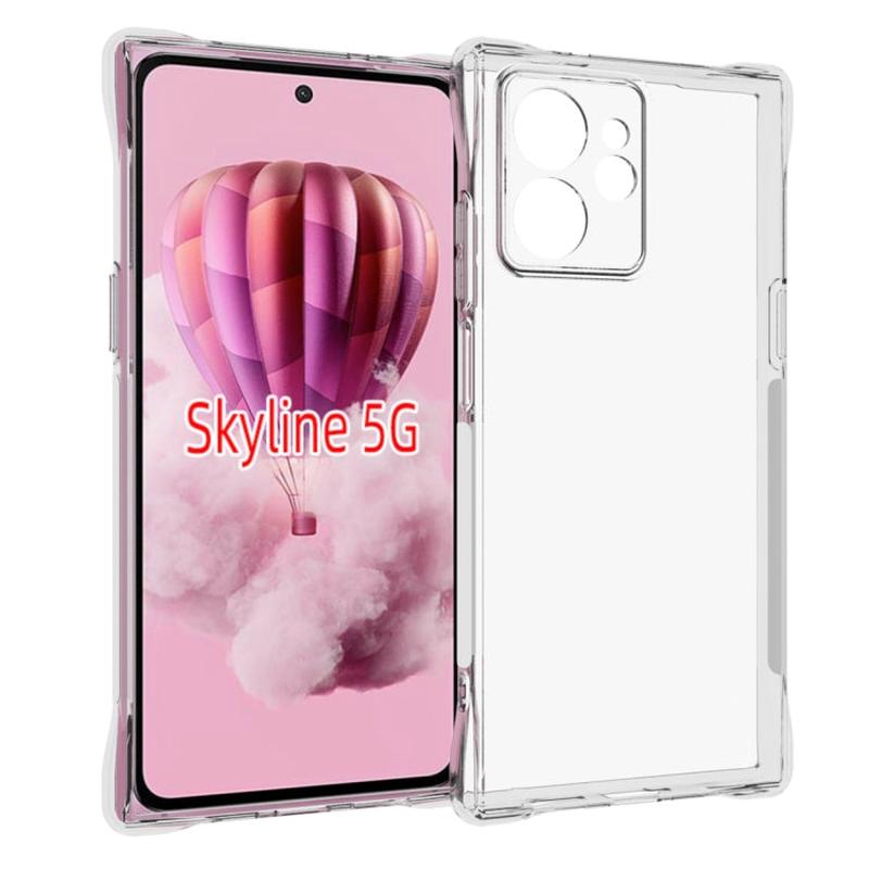For HMD Skyline Shockproof Non-slip Thickening TPU Phone Case(Transparent)