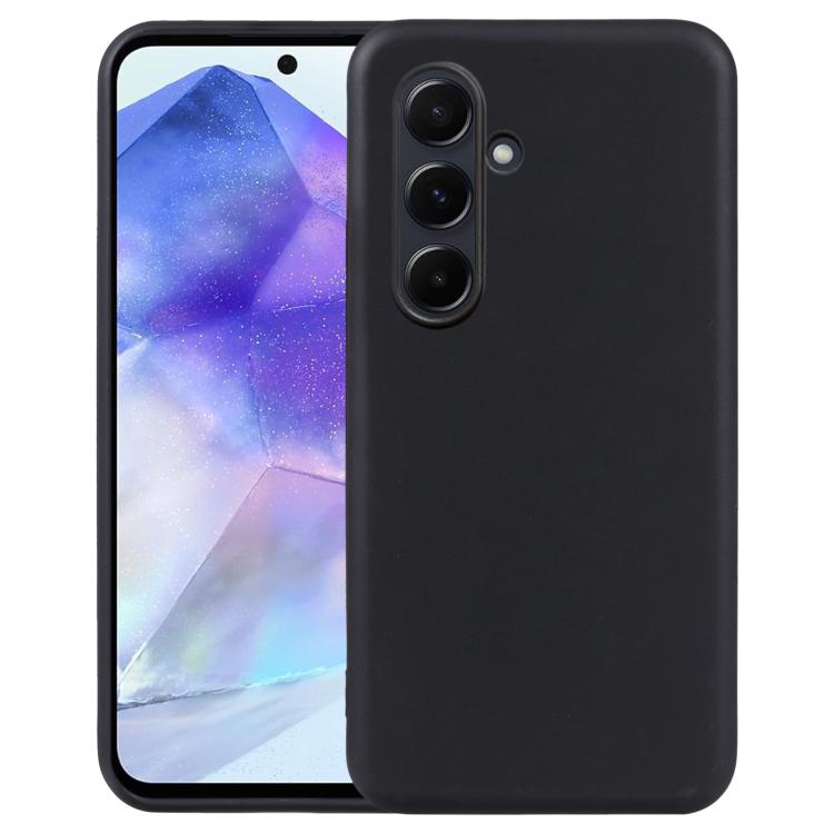 For Samsung Galaxy A55 TPU Phone Case(Black)