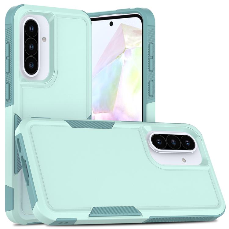 For Samsung Galaxy A56 5G 2 in 1 PC + TPU Phone Case(Light Green)