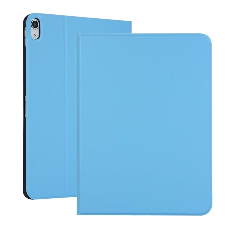 For iPad 2025 / 2022 Voltage Elastic Leather TPU Protective Case with Holder(Blue)