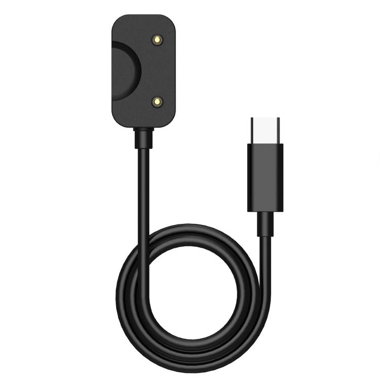 For Samsung Galaxy Fit3 xDfind USB-C / Type-C Interface Smart Watch Charging Cable With Chip Protection, Length: 1m(Black)