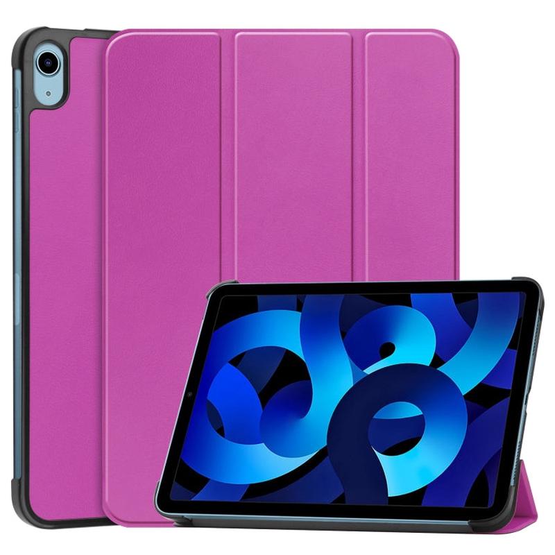Solid Color Custer Texture Leather Tablet Case For iPad 2022 / 2025 (Purple)