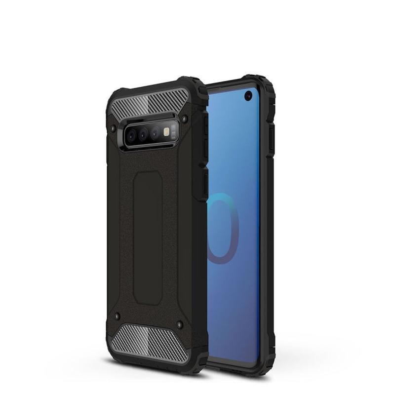 Magic Armor TPU + PC Combination Case for Galaxy S10 (Black)