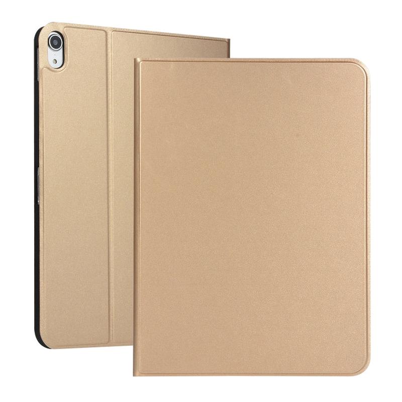 For iPad 2025 / 2022 Voltage Elastic Leather TPU Protective Case with Holder(Gold)