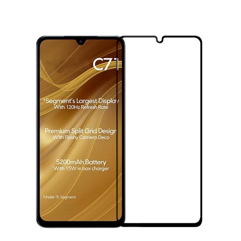 For Redmi A5 171.7mm / Poco C71 PINWUYO 9H 2.5D Full Screen Tempered Glass Film(Black)