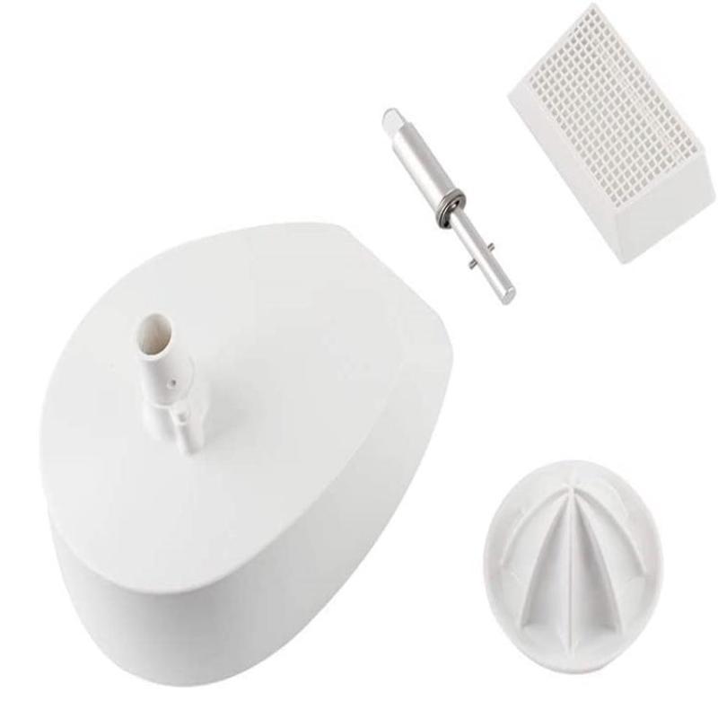 4-Piece Citrus Juicer Attachment Set for KitchenAid Stand Mixers Includes Reamer, Pulp Filter Basket & Base