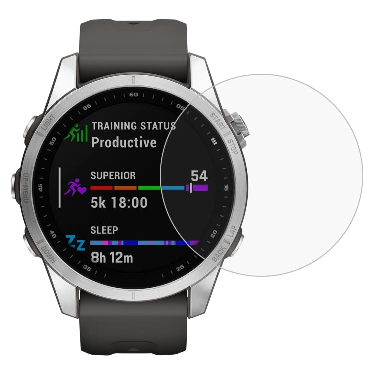 For Garmin Fenix 7S Smart Watch Tempered Glass Film Screen Protector