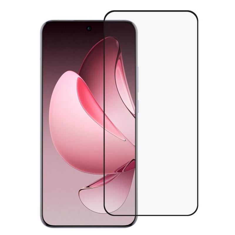 For OPPO Reno13 Pro Global 9H HD 3D Curved Edge Tempered Glass Film(Black)