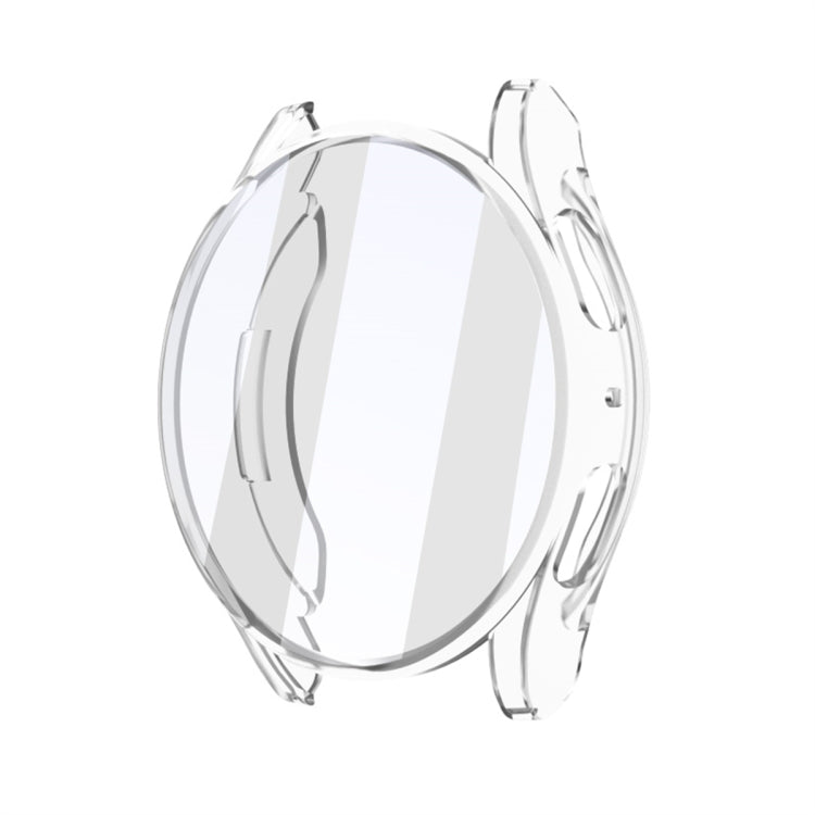 For Samsung Galaxy Watch 7 44mm Full Coverage TPU Electroplated Watch Protective Case(Transparent)