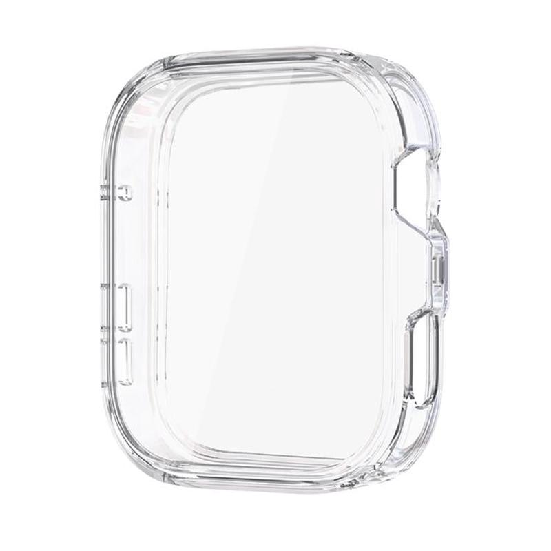 For Huawei Watch Fit 4 Pro Electroplated TPU Full Coverage Watch Protective Case(Transparent)