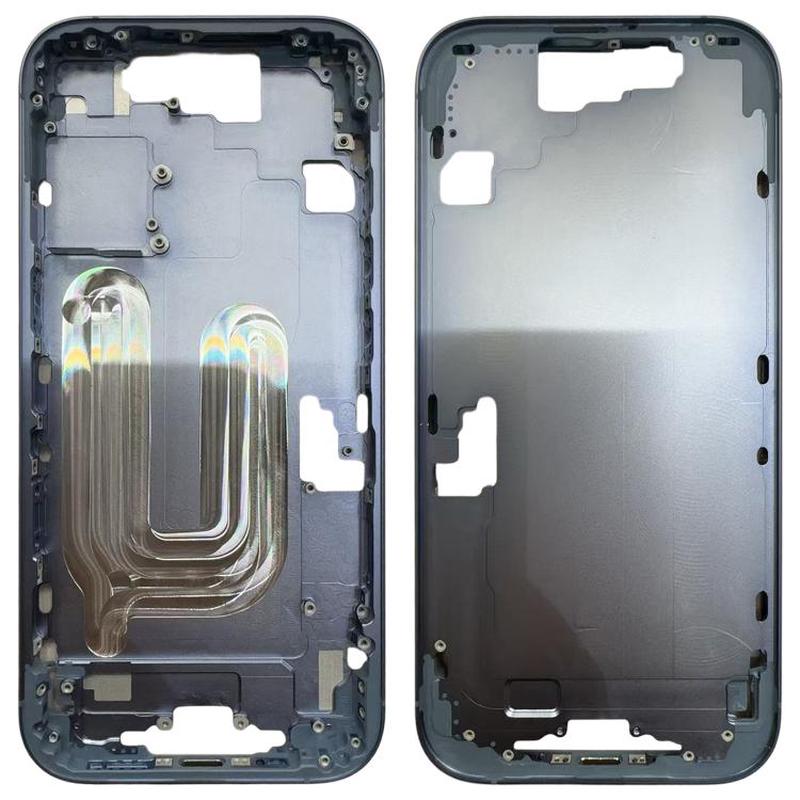 For iPhone 17 Middle Frame Bezel Plate (Blue)