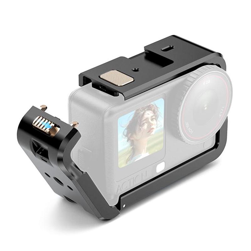 For DJI Osmo Action 6 Aluminum Alloy Cage Frame Protective Shell