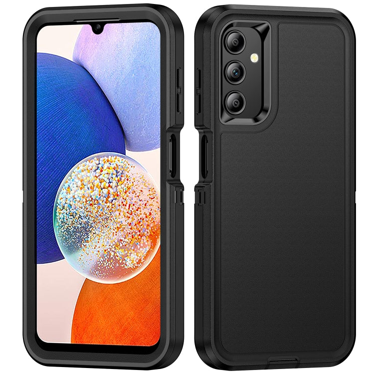 For Samsung Galaxy A14 5G Life Waterproof Rugged Phone Case(Black)