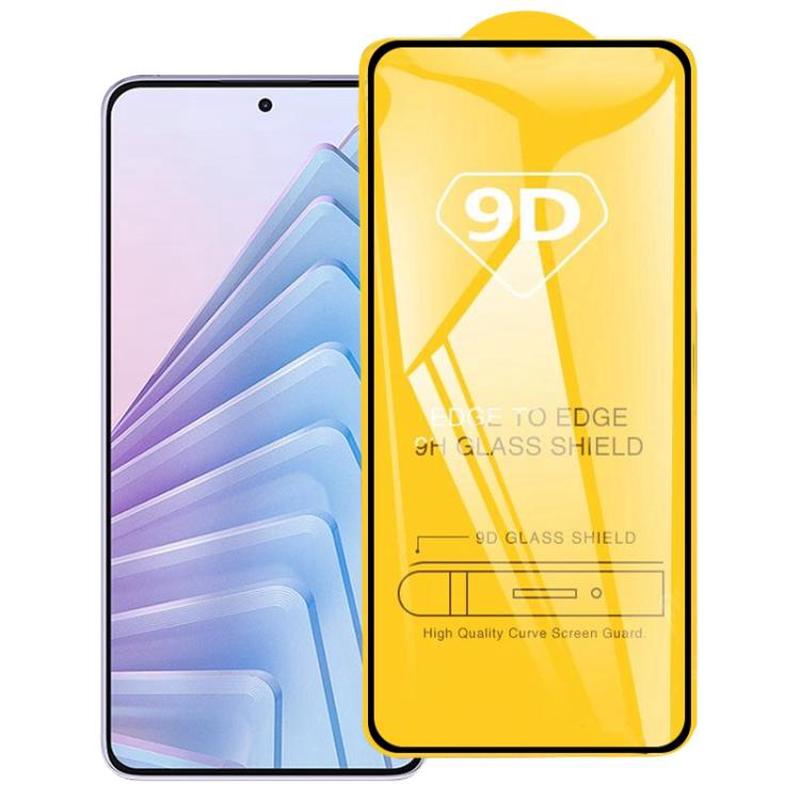 For Xiaomi Redmi Note 14 5G India 9D Full Glue Screen Tempered Glass Film