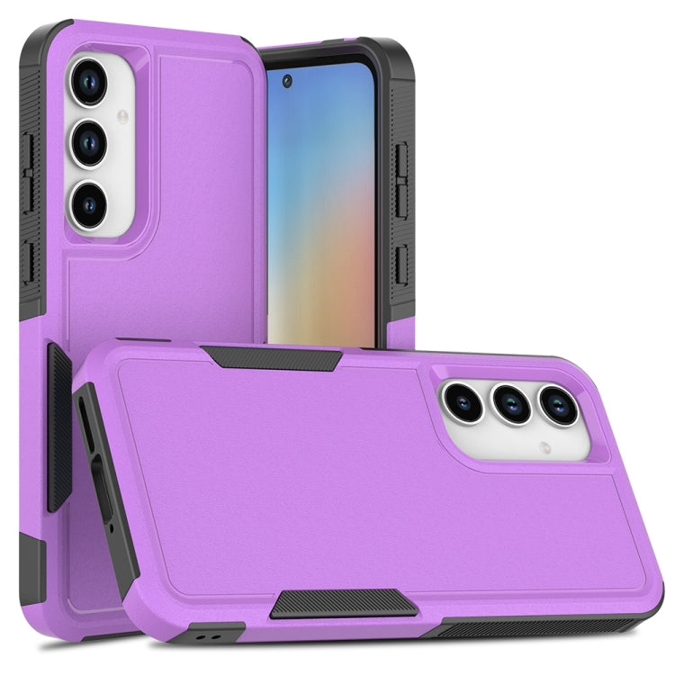 For Samsung Galaxy A35 5G / A55 5G 2 in 1 PC + TPU Phone Case(Purple)