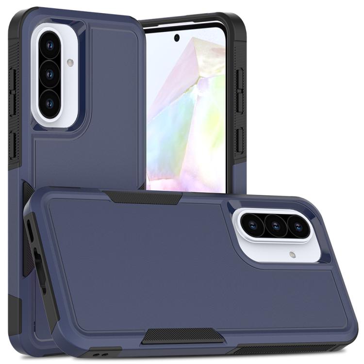 For Samsung Galaxy A36 5G 2 in 1 PC + TPU Phone Case(Dark Blue)