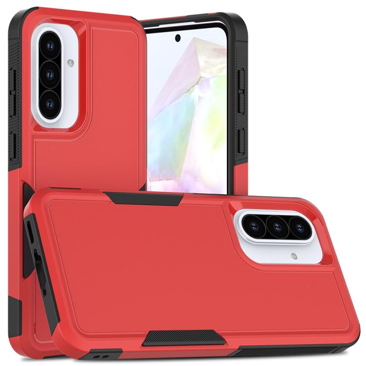 For Samsung Galaxy A56 5G 2 in 1 PC + TPU Phone Case(Red)
