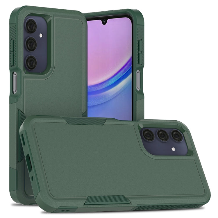 For Samsung Galaxy A16 5G 2 in 1 PC + TPU Phone Case(Dark Green)