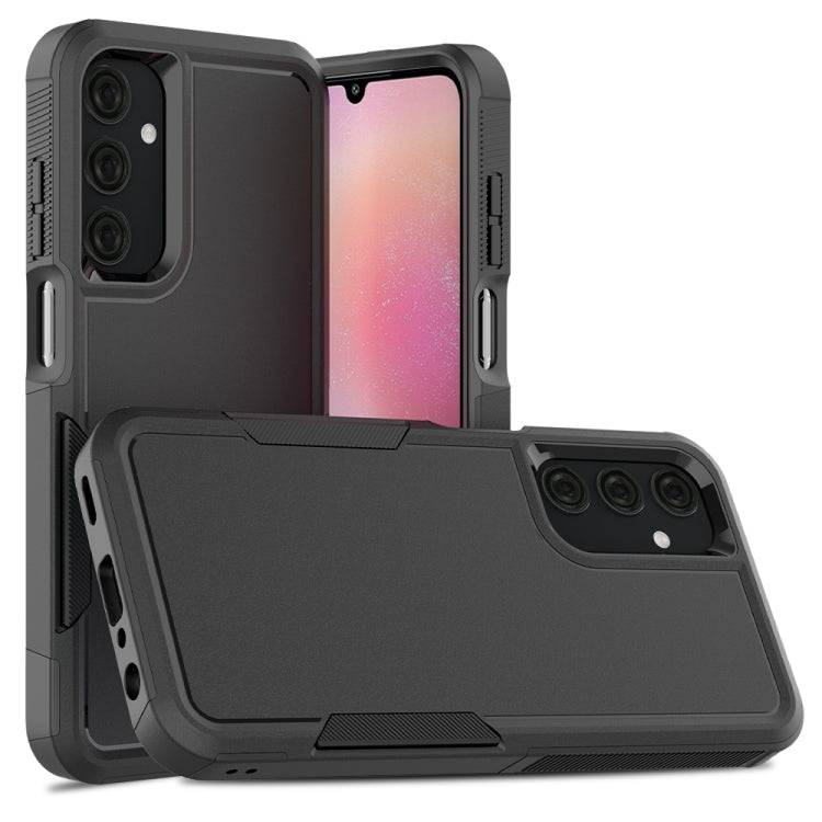 For Samsung Galaxy A25 5G 2 in 1 PC + TPU Phone Case(Black)