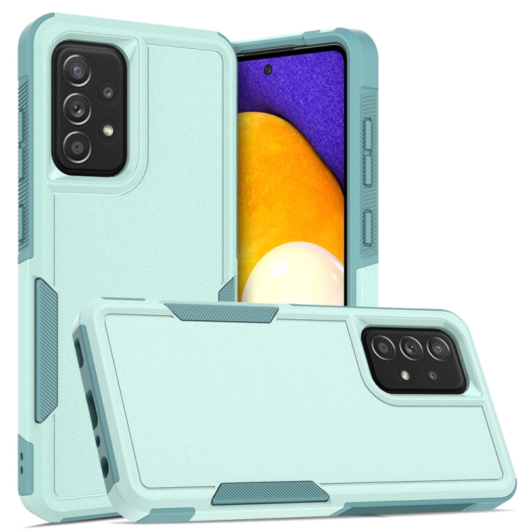 For Samsung Galaxy A52 5G 2 in 1 PC + TPU Phone Case(Light Green)