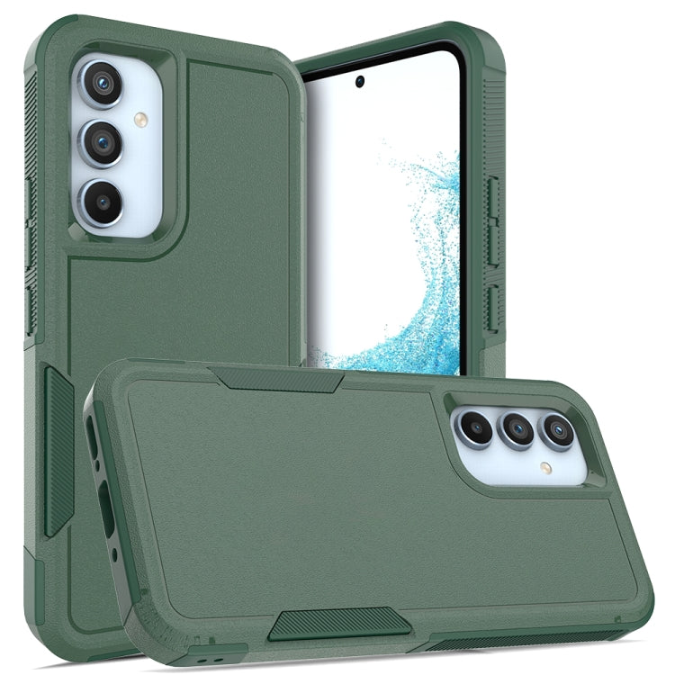 For Samsung Galaxy A54 5G 2 in 1 PC + TPU Phone Case(Dark Green)