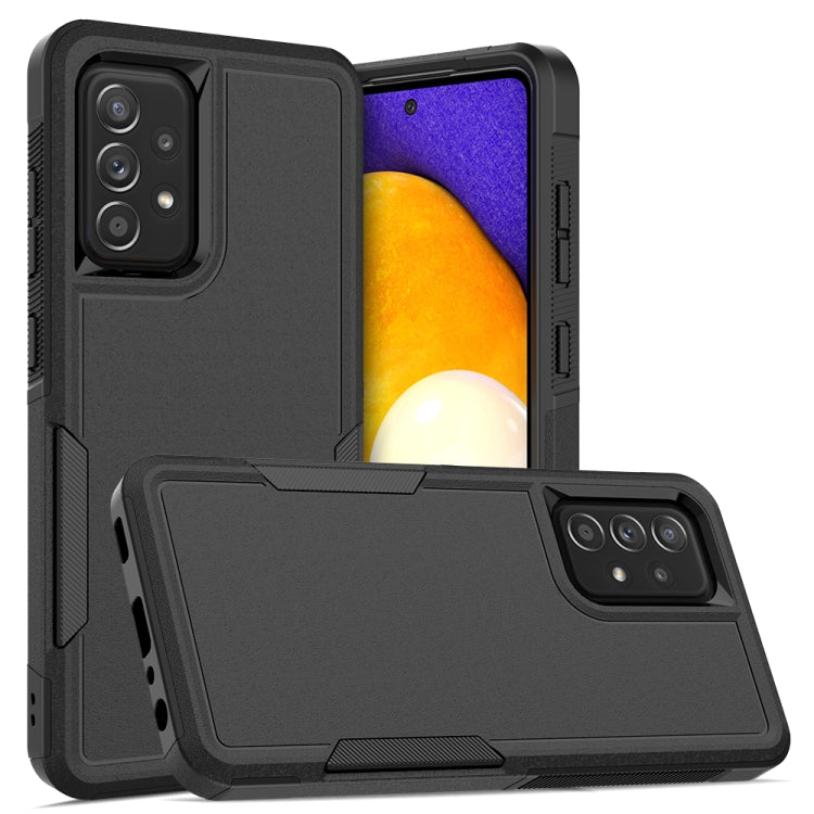 For Samsung Galaxy A52 5G 2 in 1 PC + TPU Phone Case(Black)