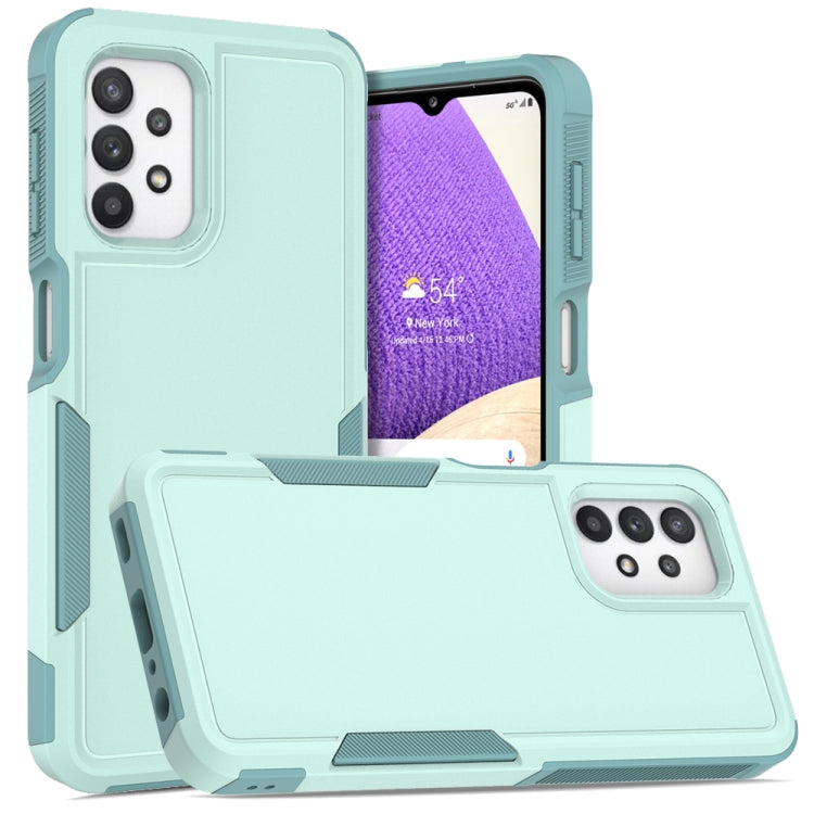 For Samsung Galaxy A32 5G 2 in 1 PC + TPU Phone Case(Light Green)
