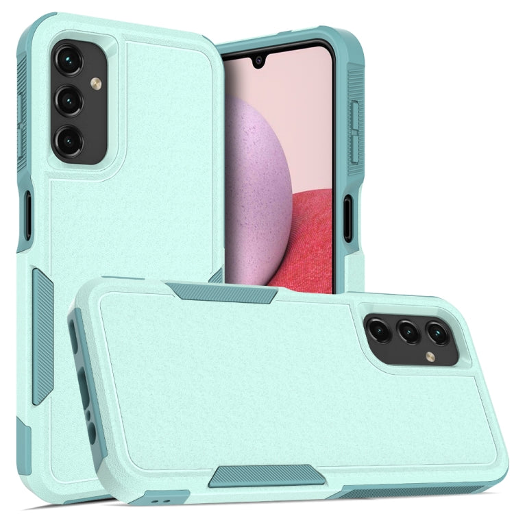 For Samsung Galaxy A14 4G / 5G 2 in 1 PC + TPU Phone Case(Light Green)