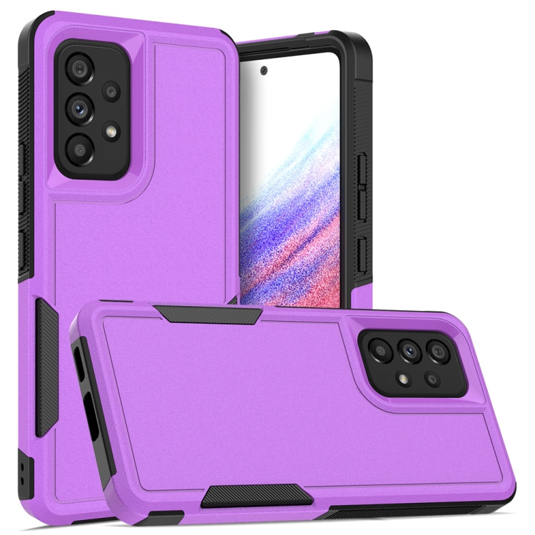 For Samsung Galaxy A53 5G 2 in 1 PC + TPU Phone Case(Purple)