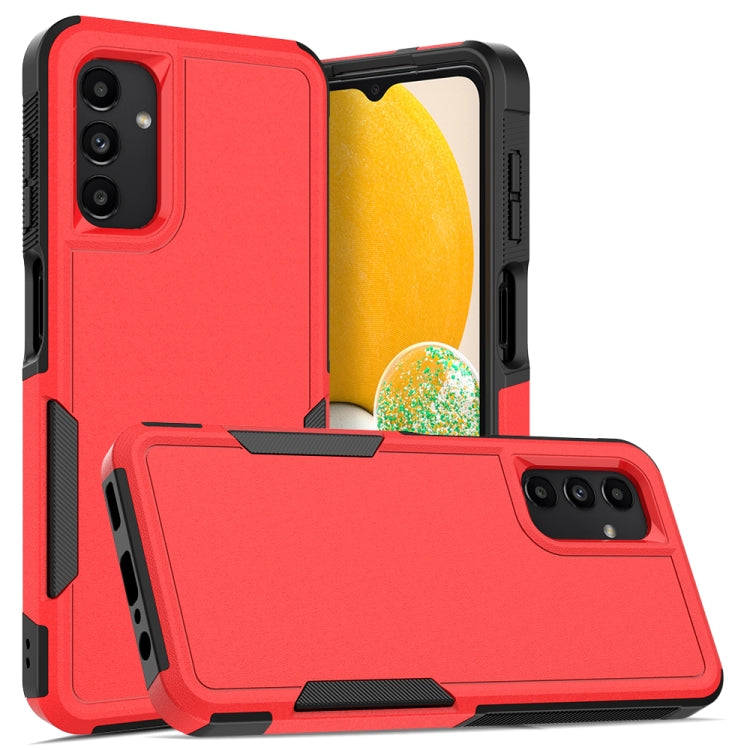 For Samsung Galaxy A13 4G&5G / A04s 2 in 1 PC + TPU Phone Case(Red)