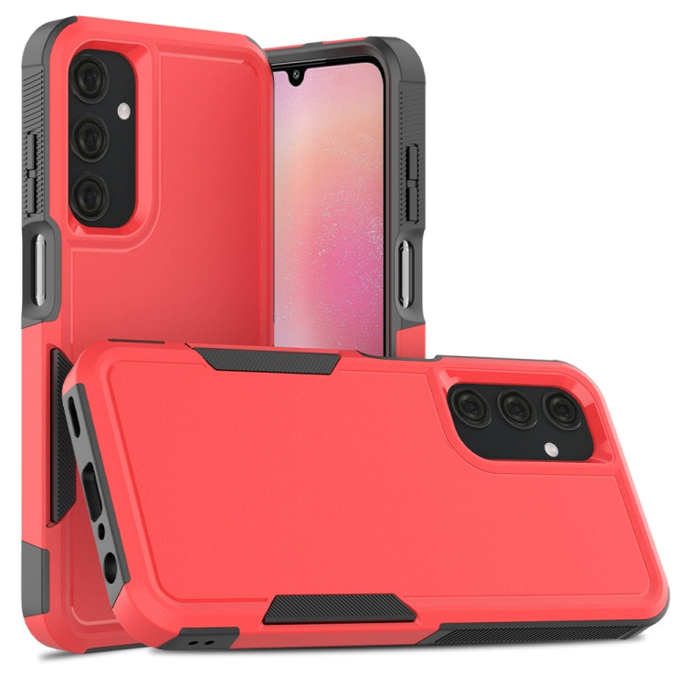 For Samsung Galaxy A25 5G 2 in 1 PC + TPU Phone Case(Red)