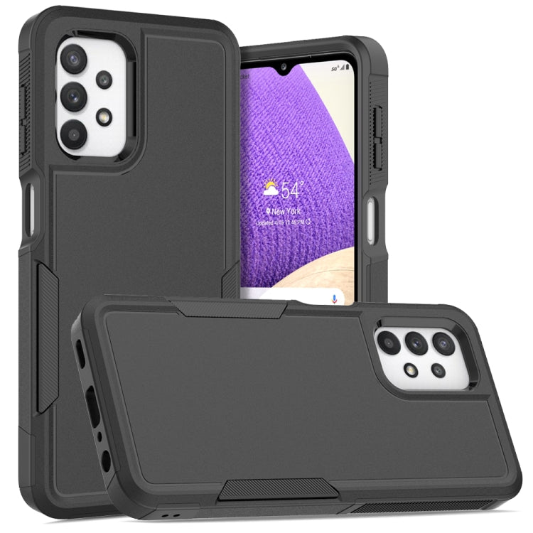 For Samsung Galaxy A32 5G 2 in 1 PC + TPU Phone Case(Black)