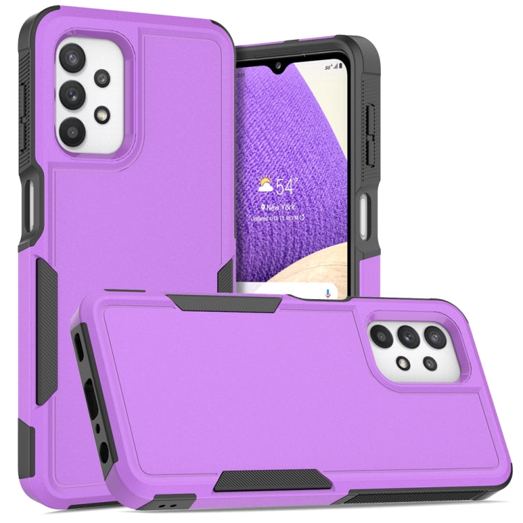 For Samsung Galaxy A32 5G 2 in 1 PC + TPU Phone Case(Purple)